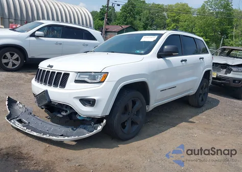 2016 Jeep Grand Cherokee Overland из США, поврежденный, VIN 1C4RJFCG3GC461914